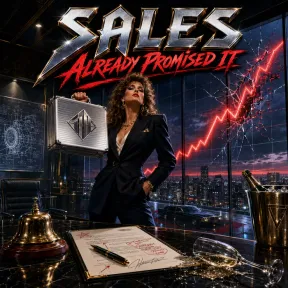Cover art for the album Sales Already Promised It