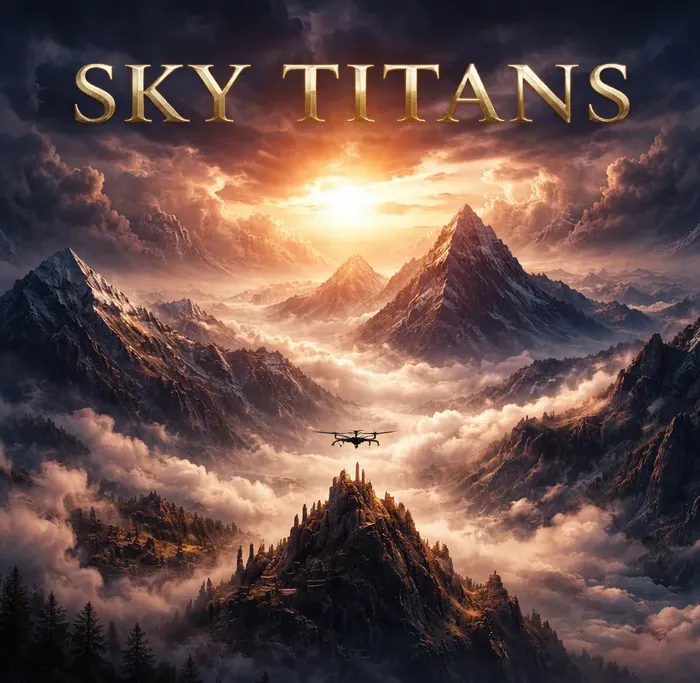 Cover art for the album Sky Titans