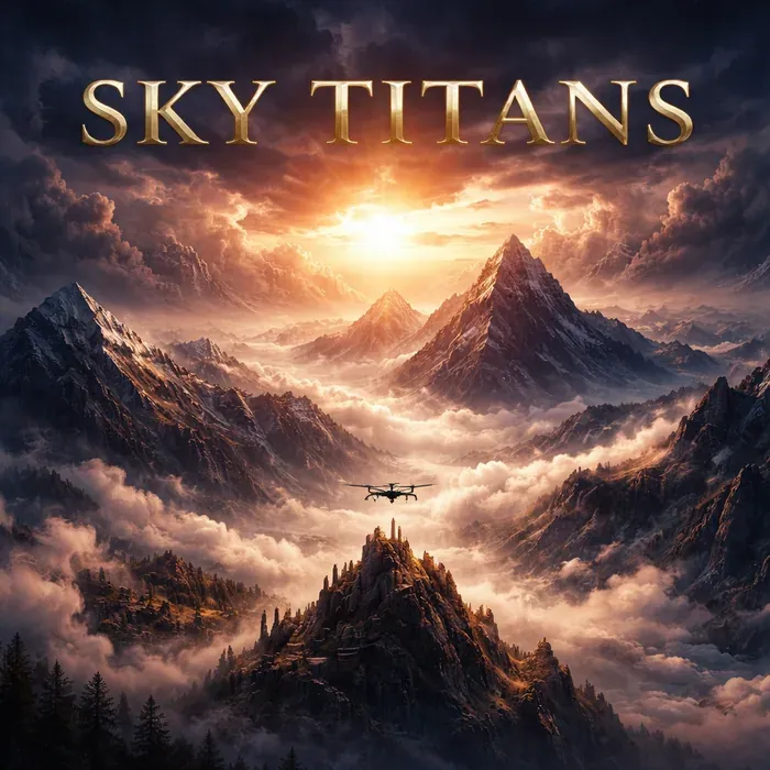 Cover art for the album Sky Titans