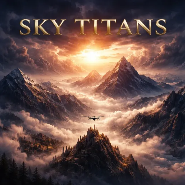 Cover art for the album Sky Titans