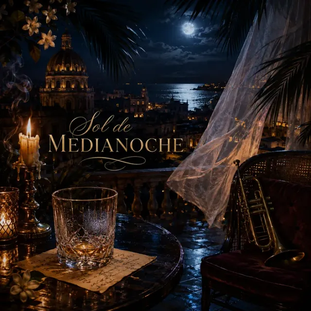 Cover art for the album Sol de Medianoche