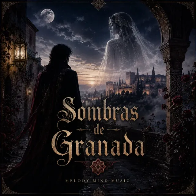 Cover art for the album Sombras de Granada