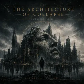 Cover art for the album The Architecture of Collapse