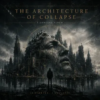 Cover art for the album The Architecture of Collapse