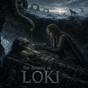 Cover art for the album The Binding of Loki