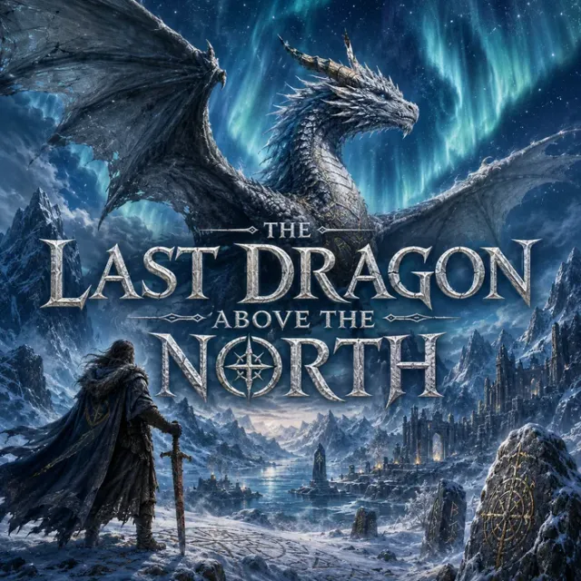Cover art for the album The Last Dragon Above the North
