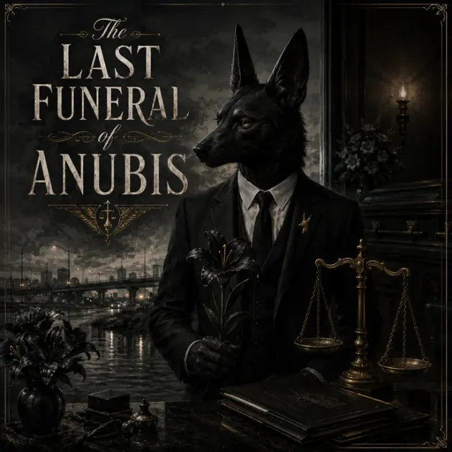 Cover art for the album The Last Funeral of Anubis