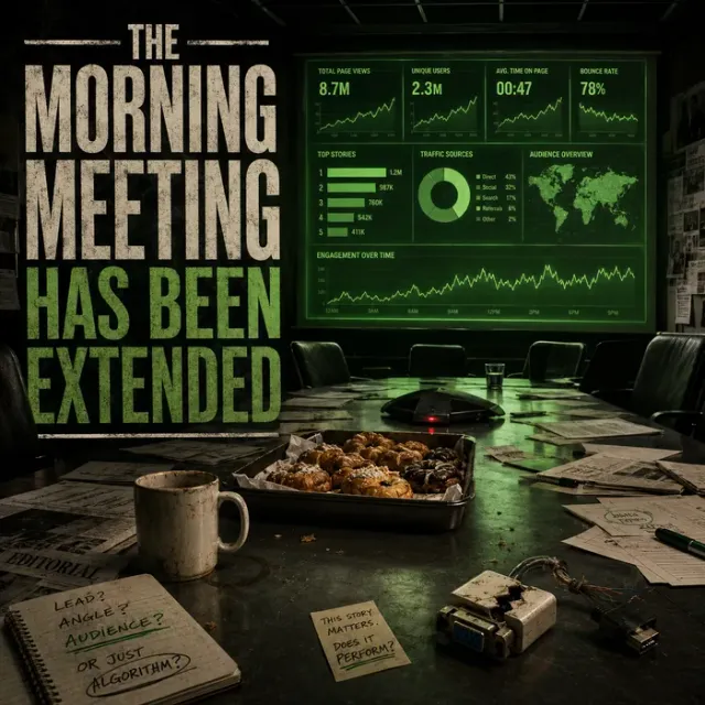 Cover art for the album The Morning Meeting Has Been Extended