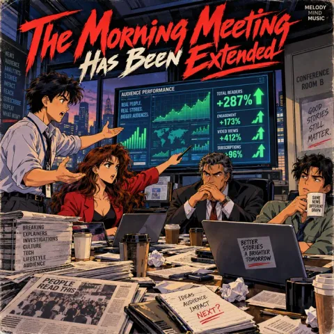 Cover art for the album The Morning Meeting Has Been Extended