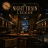 Cover art for the album The Night Train Ledger