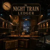 Cover art for the album The Night Train Ledger