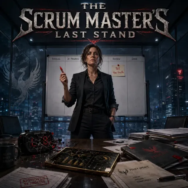 Cover art for the album The Scrum Master’s Last Stand