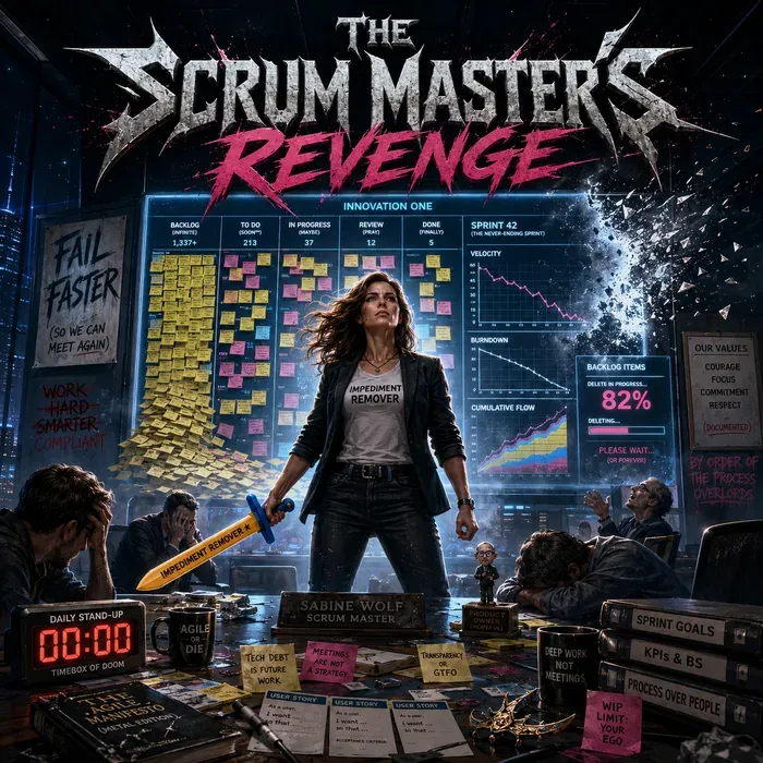 Cover art for the album The Scrum Master’s Revenge