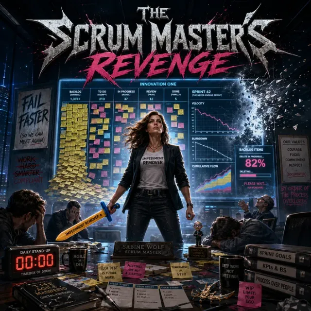 Cover art for the album The Scrum Master’s Revenge