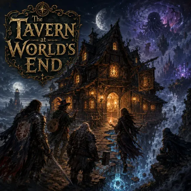 Cover art for the album The Tavern at World’s End
