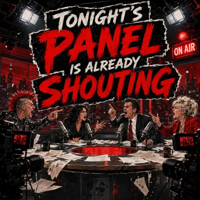 Cover art for the album Tonight's Panel Is Already Shouting