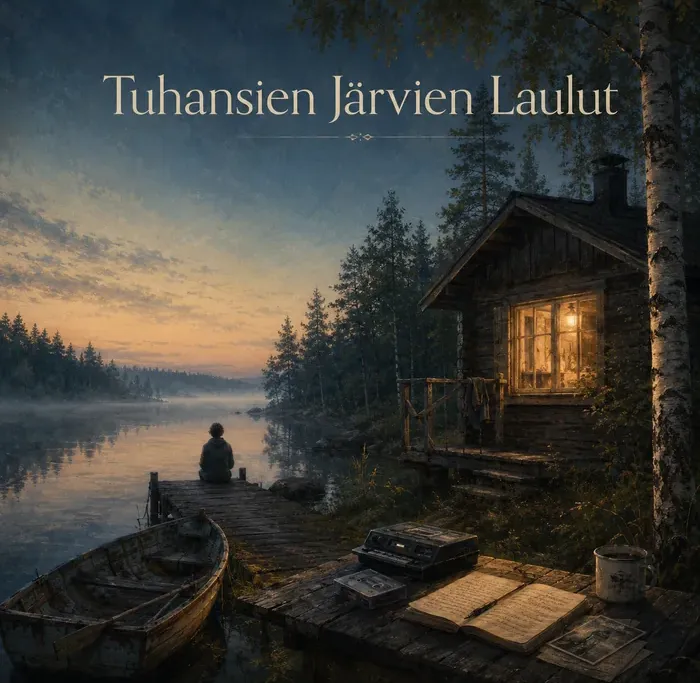 Cover art for the album Tuhansien Järvien Laulut
