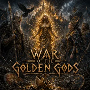 Cover art for the album War of the Golden Gods