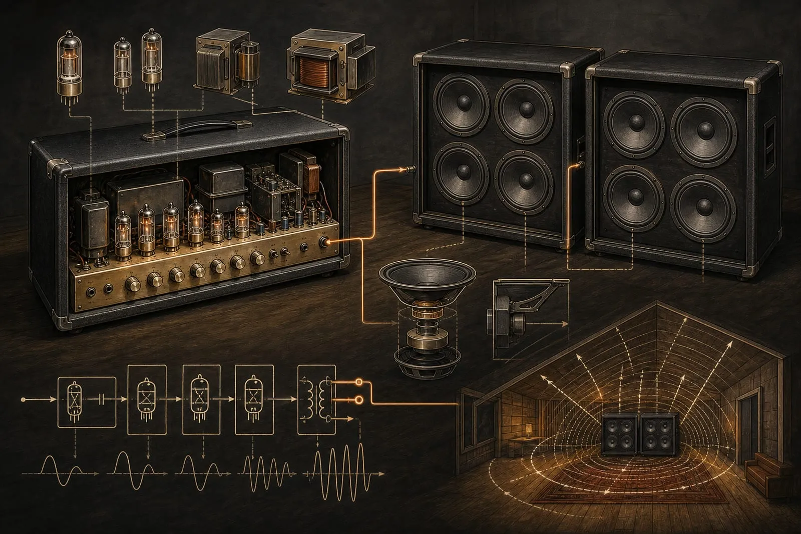 Editorial illustration visualizing a musical, technical, or social idea discussed in this story.