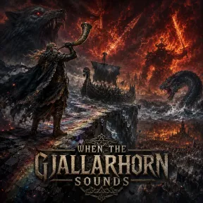 Cover art for the album When the Gjallarhorn Sounds