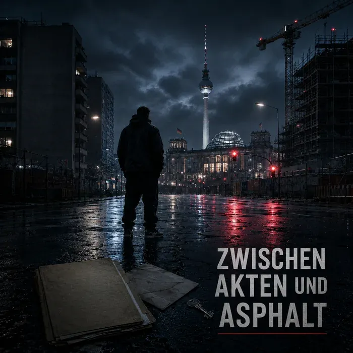 Cover art for the album Zwischen Akten und Asphalt