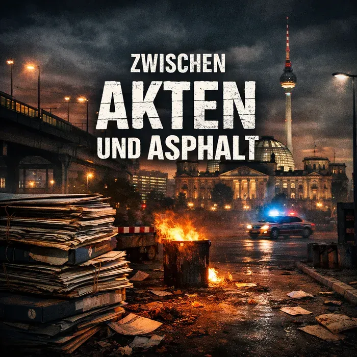 Cover art for the album Zwischen Akten und Asphalt