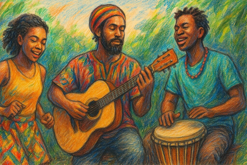 Cover image for Grenzenlos African Music – Entdecke die einzigartigen Rhythmen und Klangwelten Afrikas