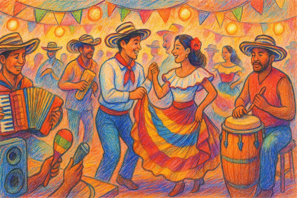 Cover image for Entdecke das pulsierende Cumbia-Universum – Klangwunder zwischen Tradition und Tanzlust