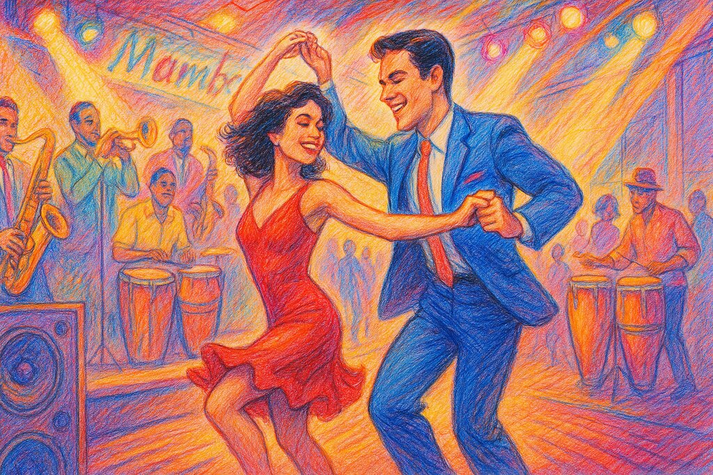 Cover image for Grenzenloser Mambo-Beat – Entdecke die pulsierende Rhythmus-Revolution der Tanzmusik