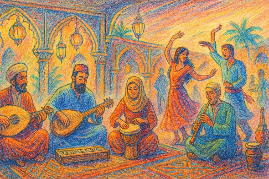 Cover image for Faszination Middle Eastern Music – Erlebe die geheimnisvolle Kraft orientalischer Klangwelten