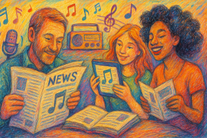 News updates illustration