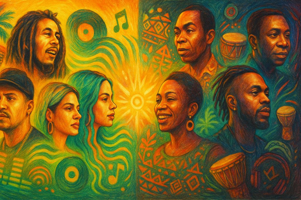 Caribbean & Afro: Leading Voices of Rhythm & Culture cover