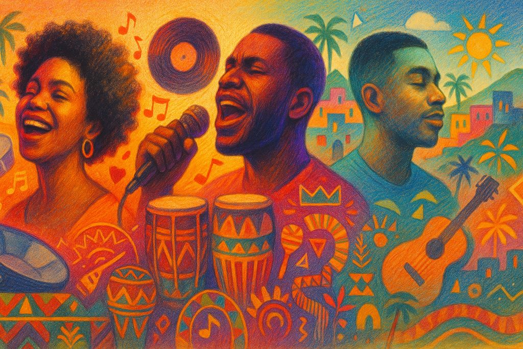 Caribbean & Afro Rhythms cover