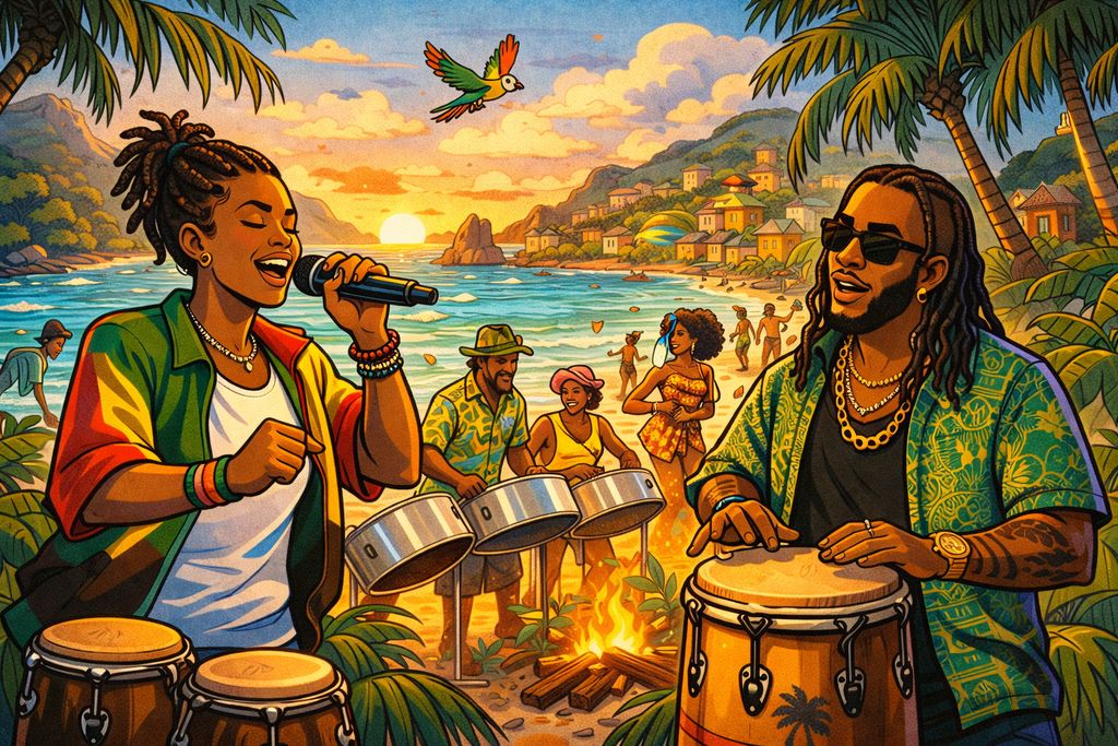 Caribbean & Afro-Roots cover