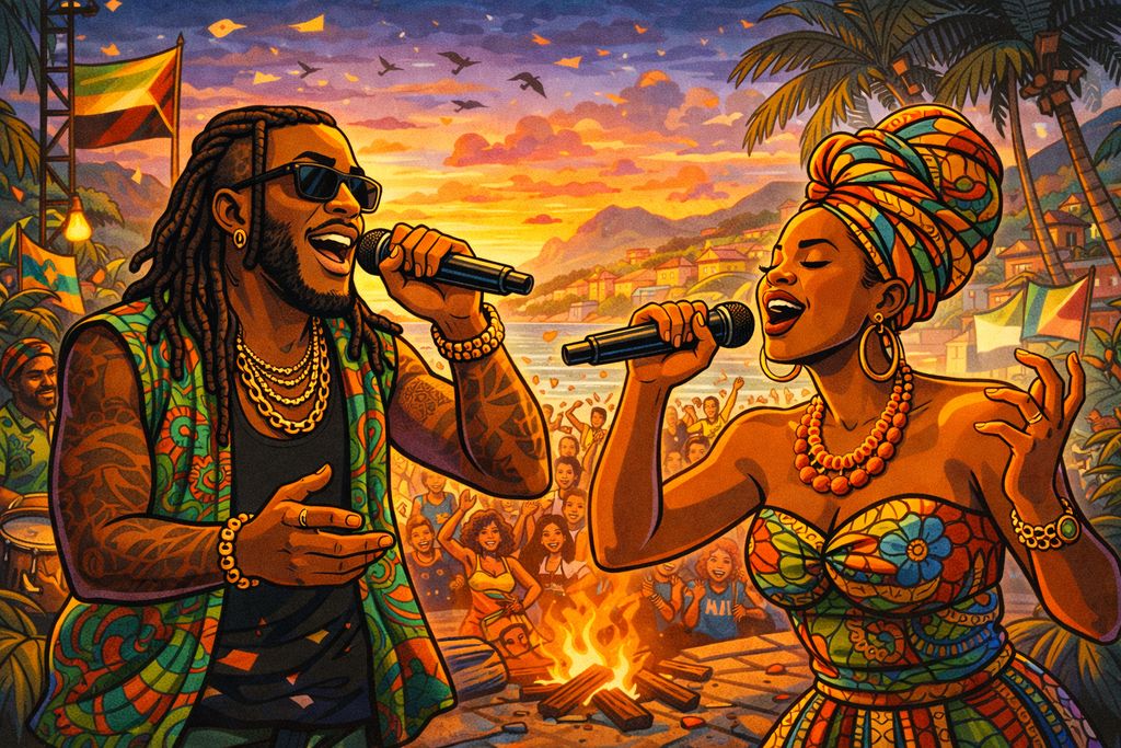 Caribbean & Afro-Roots: Vocal Icons cover