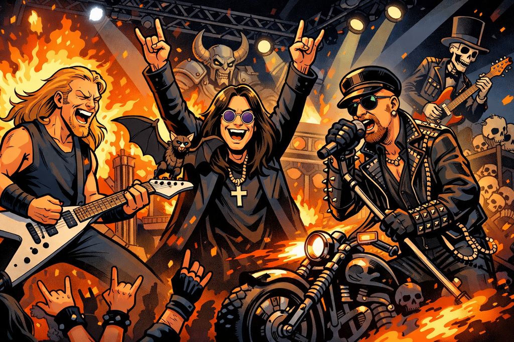 Classic Metal & Heavy Music cover