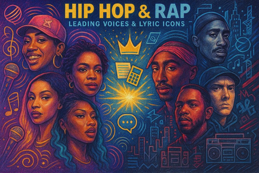 Hip Hop & Rap: Leading Voices & Lyric Icons cover