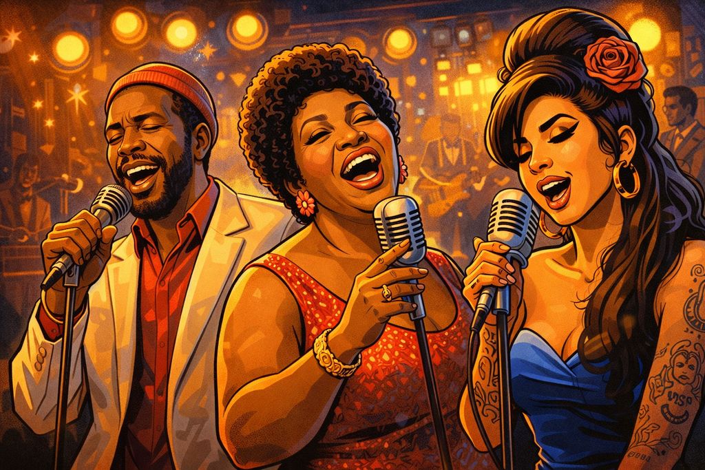 Jazz, Soul & Funk: Vocal Legends cover