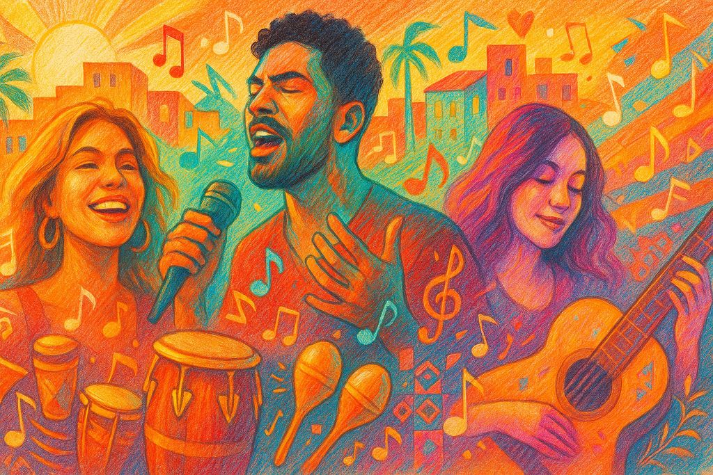 Latin Vibes & Global Rhythms cover