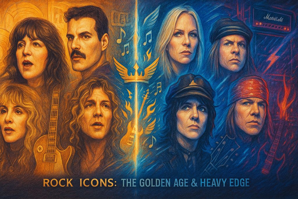 Rock Icons: The Golden Age & Heavy Edge cover